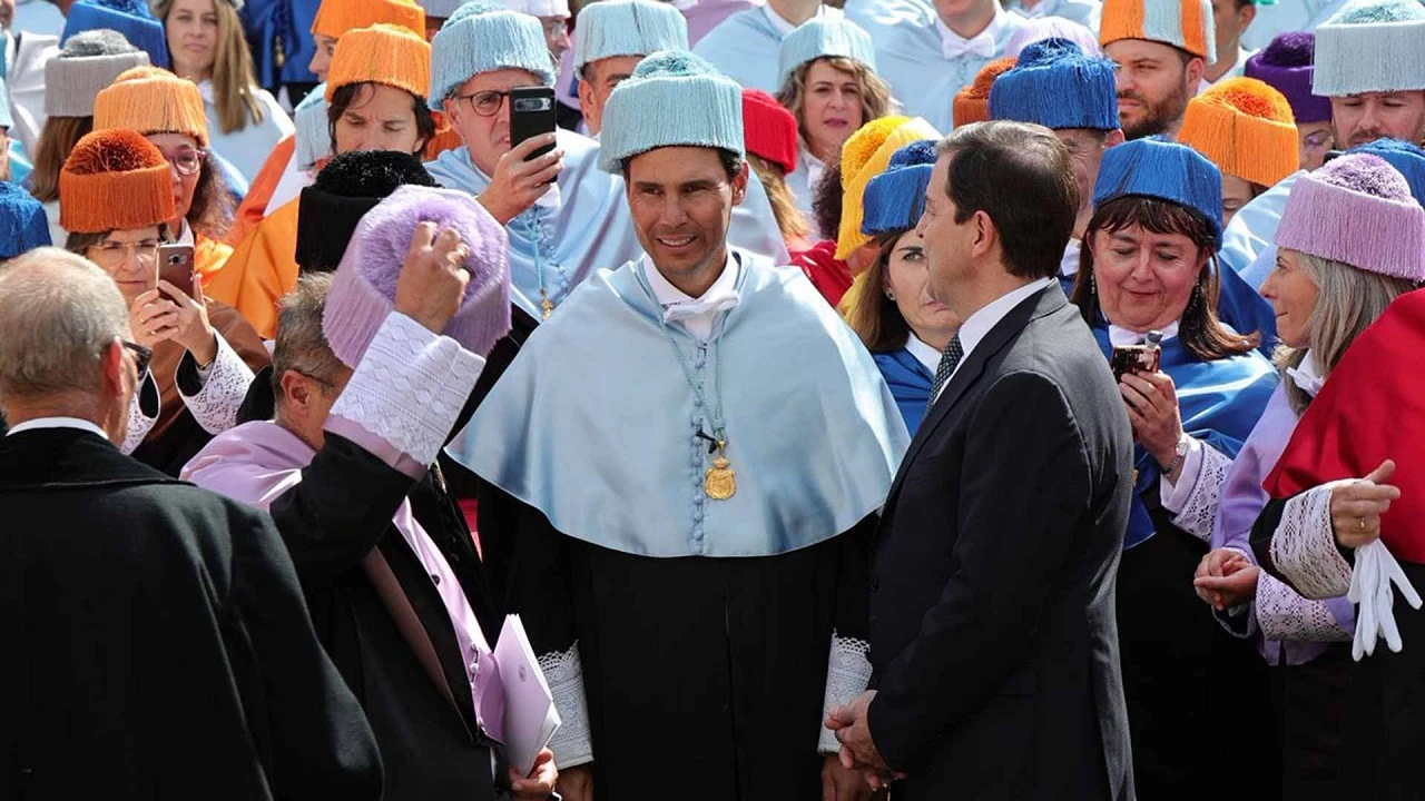 Rafael Nadal Terima Doktor Kehormatan Dari Universitas Salamanca