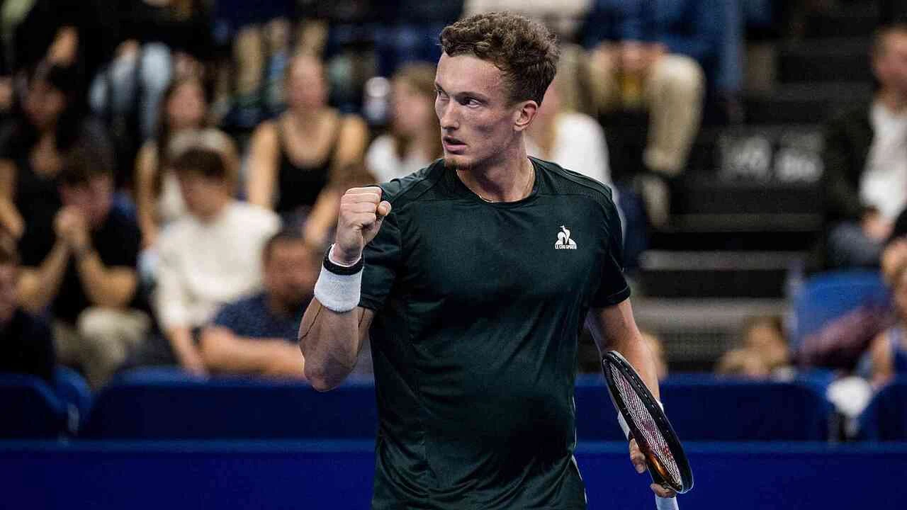 Benjamin Bonzi Tumbangkan Reilly Opelka Di Brussels